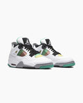 Air Jordan 4 Retro Lucid Green Rasta