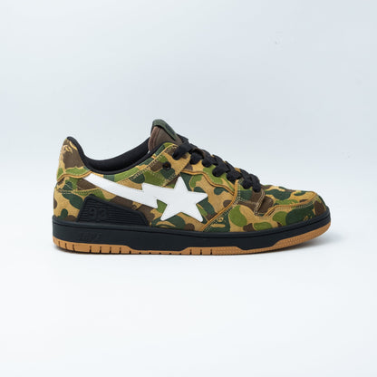 A Bathing Ape Bape SK8STA ABC Camo Green