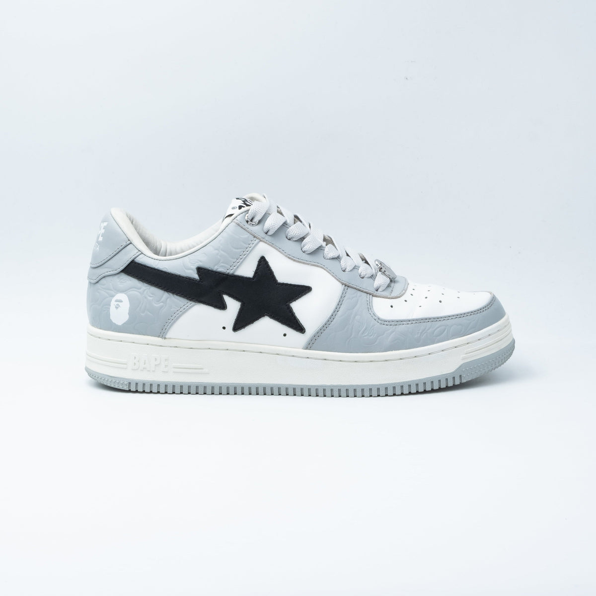 A Bathing Ape Bapesta Grey/Black 2021