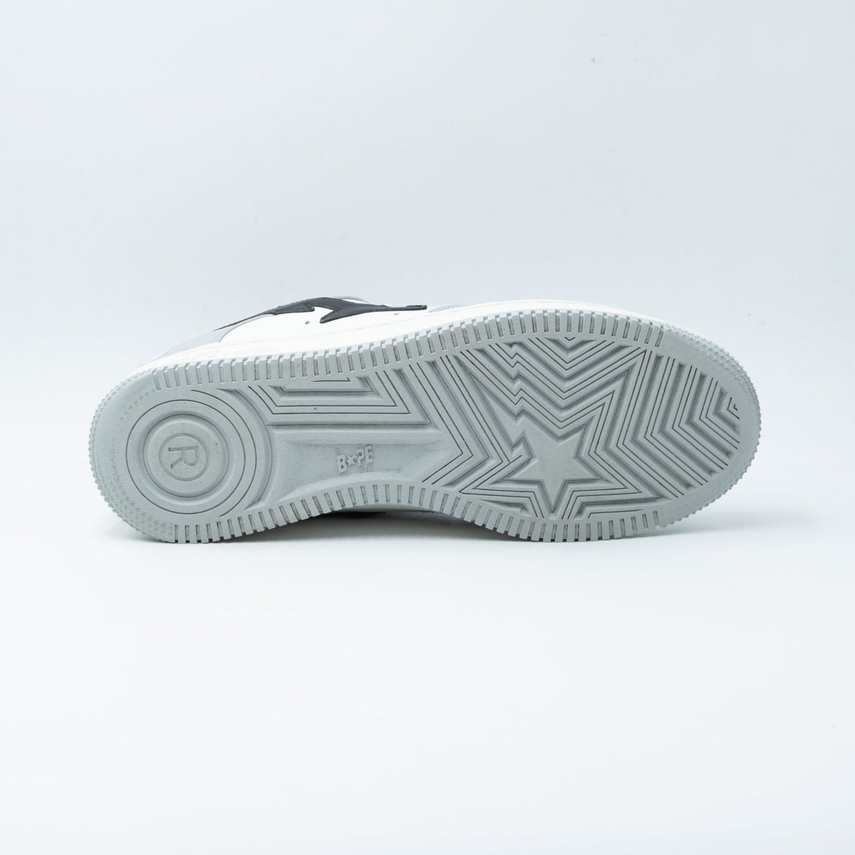 A Bathing Ape Bapesta Grey/Black 2021