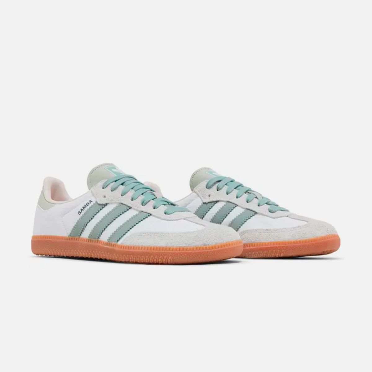 Adidas Samba OG Silver Green Putty Mauve