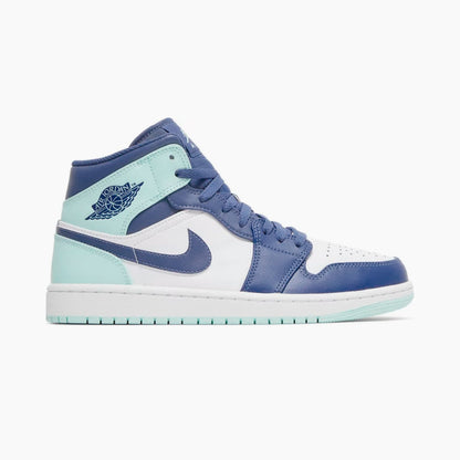 Air Jordan 1 Mid Mystic Navy Mint Foam