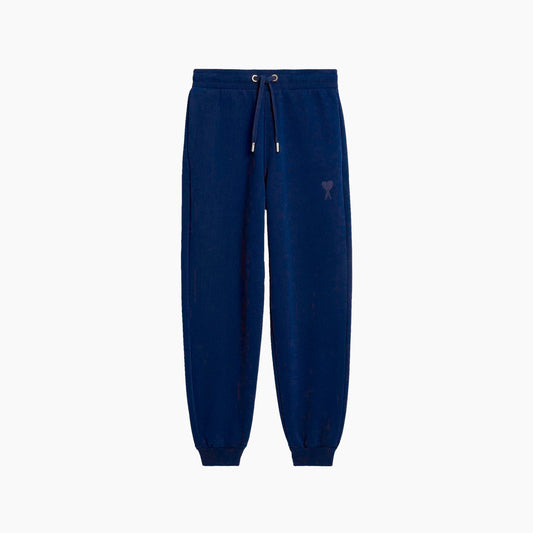 Ami Paris Pantalon de Jogging Ami De Coeur Bleu Marine