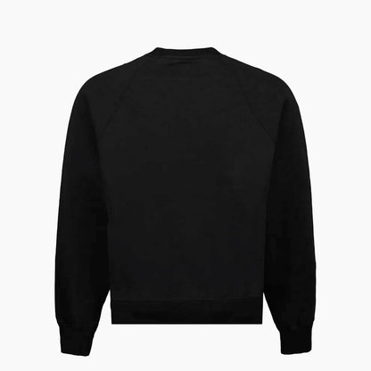 Ami Paris Pull Ami de Coeur Rouge Noir