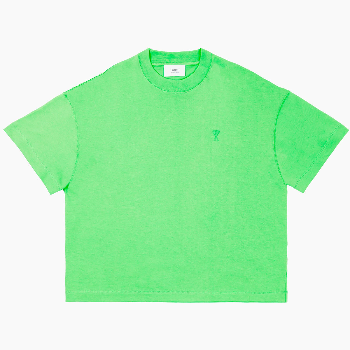 Ami Paris T-shirt Ami de Coeur Vert