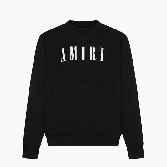 Amiri Sweatshirt - Logo Iconique - Black