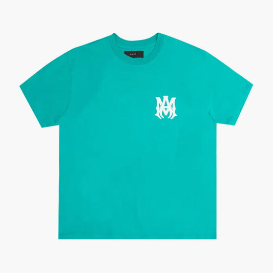 Amiri T-shirt MA Logo Bleu