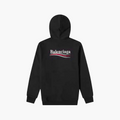 Balenciaga Hoodie Political Campaign Noir