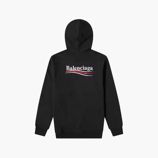Balenciaga Hoodie Political Campaign Noir