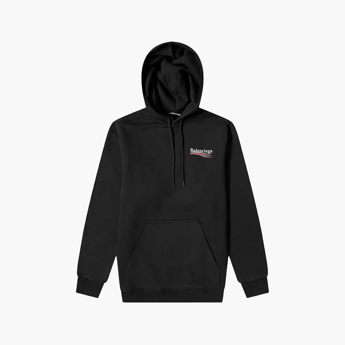 Balenciaga Hoodie Political Campaign Noir