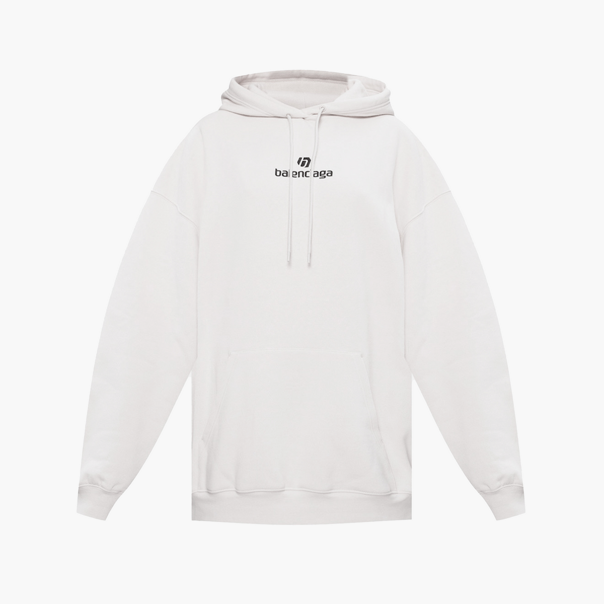Balenciaga Hoodie Sponsor Blanc