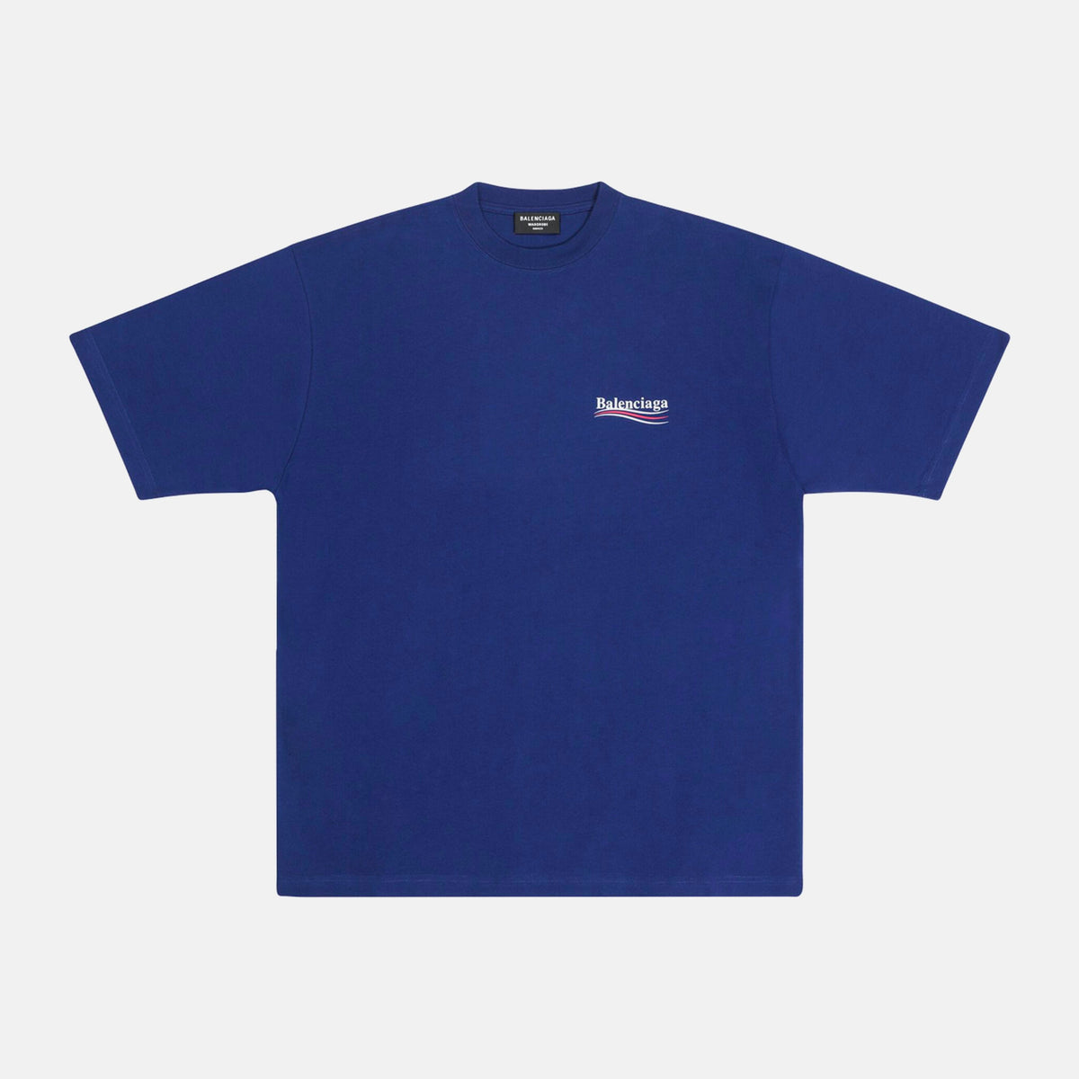 Balenciaga Political Campagn Blue Tee