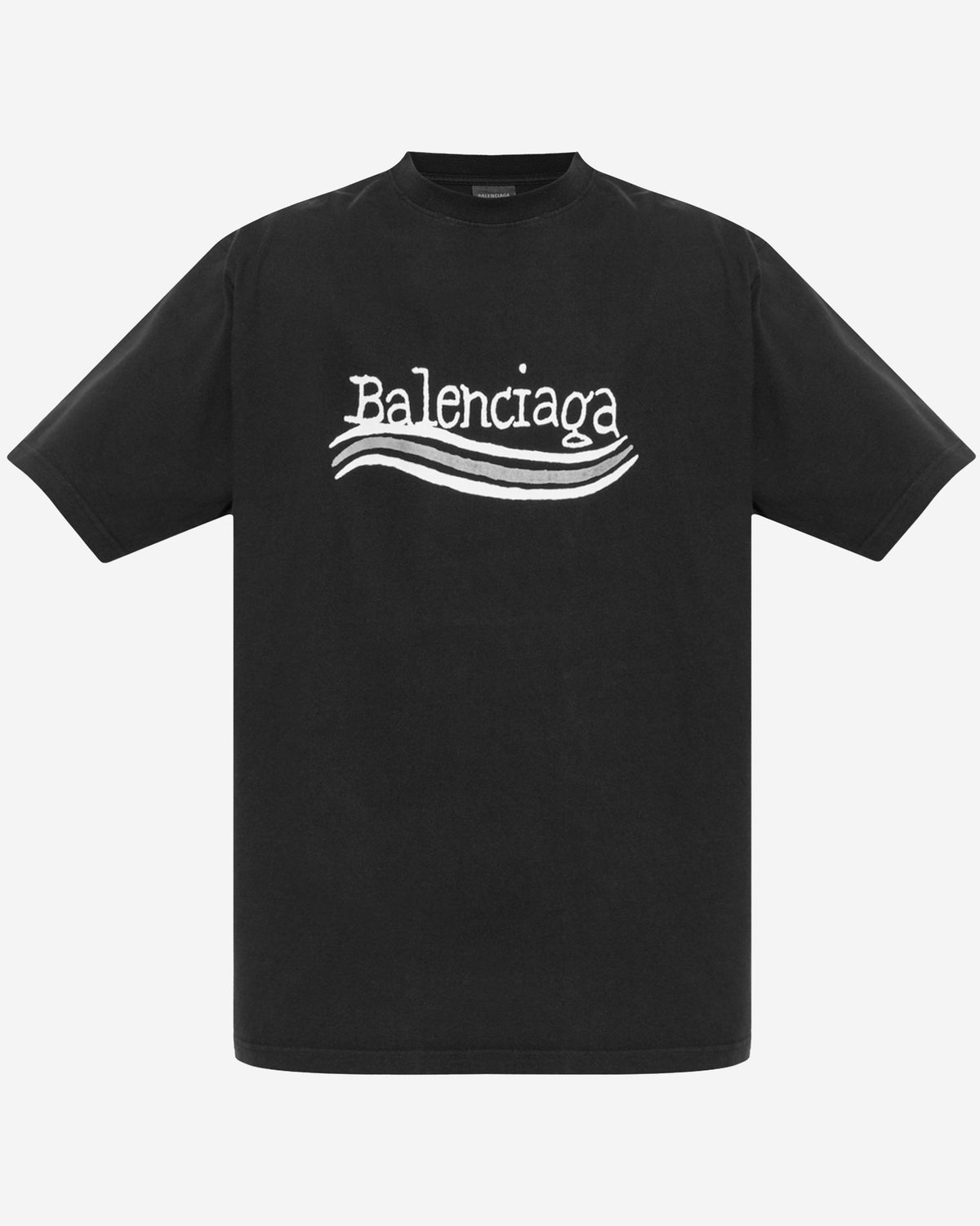 Balenciaga T-Shirt Political Campaign Strange Noir