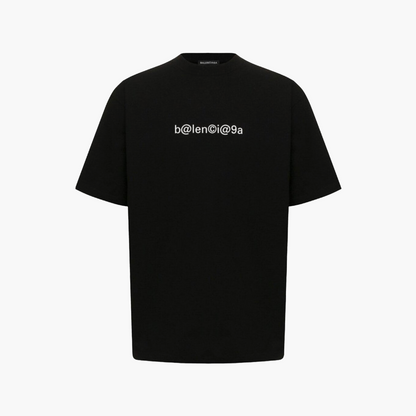 Balenciaga T-shirt @ Logo Noir