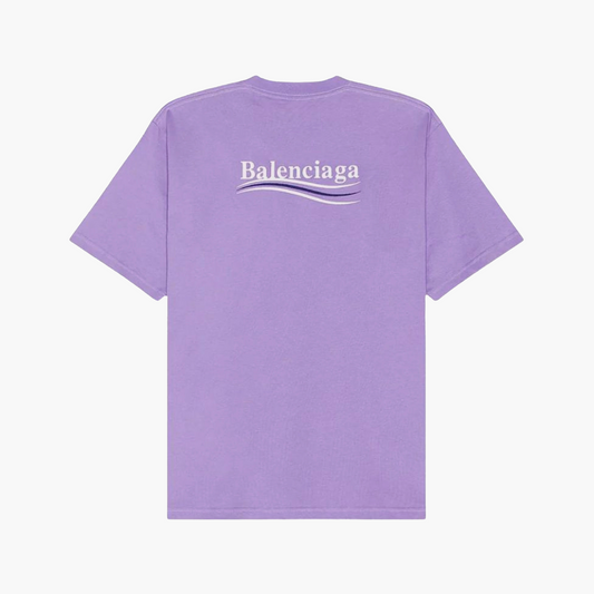 Balenciaga T-Shirt  Political Campaign Violet