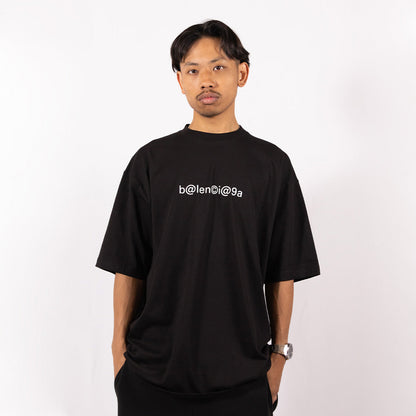 Balenciaga T-shirt @ Logo Noir