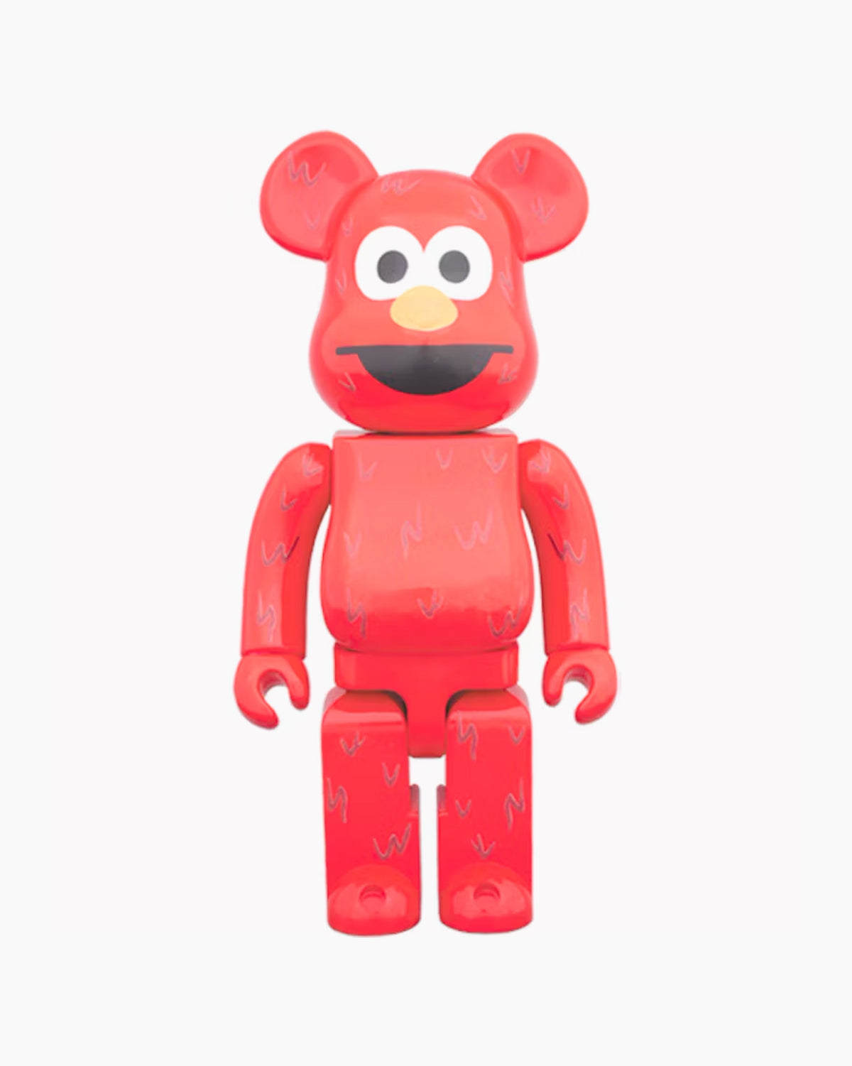 Bearbrick x Sesame Street Elmo 400% Rouge