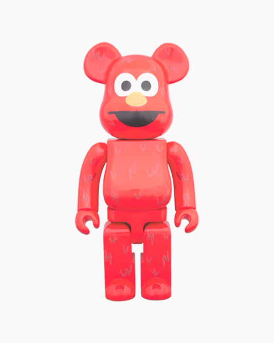 Bearbrick x Sesame Street Elmo 400% Rouge