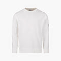 C.P Company Pull Crewneck Blanc