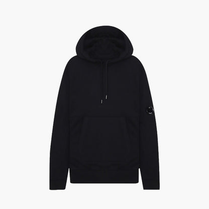 C.P Company Pull Hoodie Diagonal Raised Noir