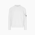 CP Company Pull en Maille Blanc
