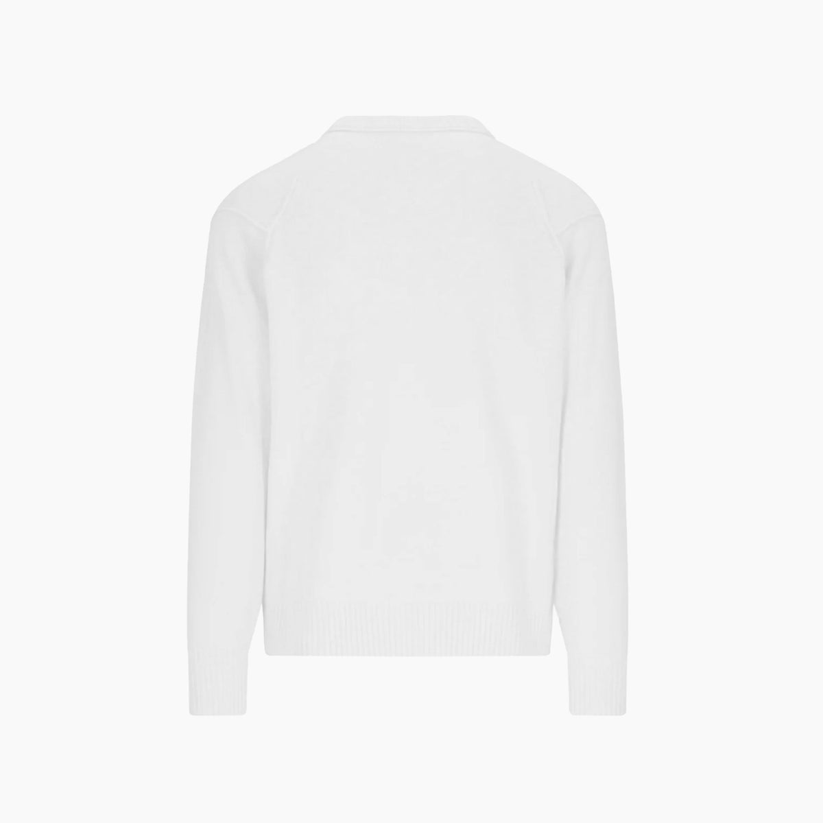 CP Company Pull en Maille Blanc