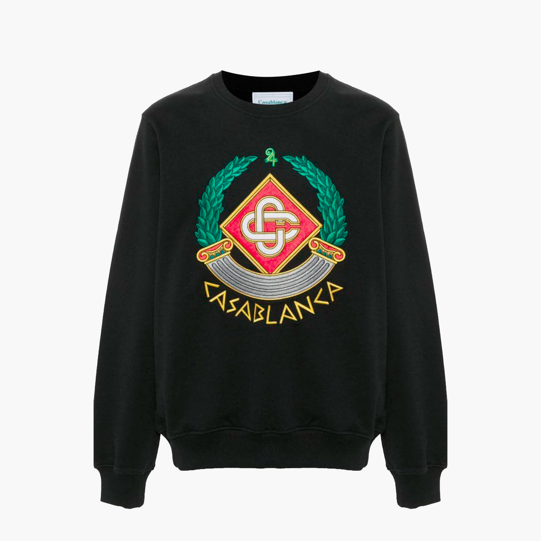 Casablanca Pull - Casa Crest - Noir