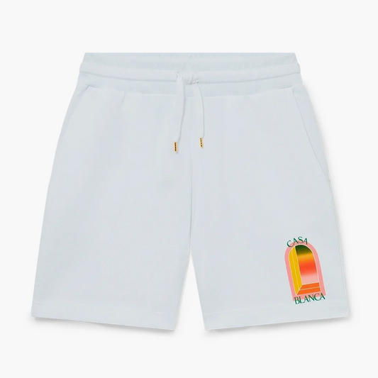 Casablanca Short Gradient L'Arche Blanc