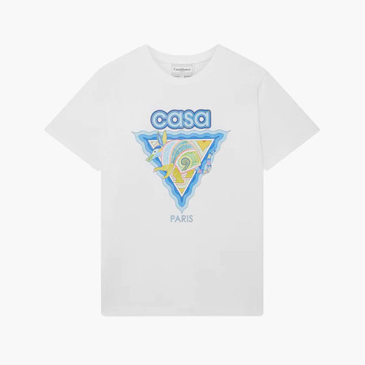 Casablanca T-Shirt Alebrije Armadillo Blanc