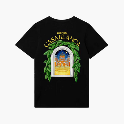 Casablanca T-Shirt Avenida Noir