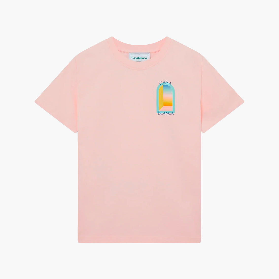 Casablanca T-Shirt L'Arc Coloré Rose