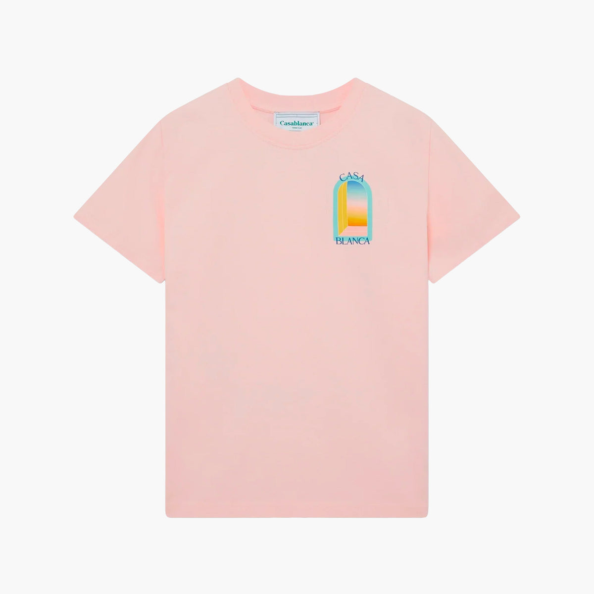 Casablanca T-Shirt L'Arc Coloré Rose