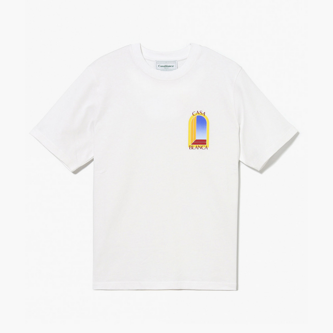 Casablanca T-Shirt L'Arche De Jour Blanc