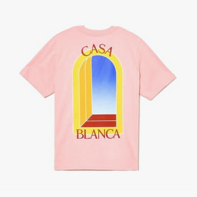 Casablanca T-Shirt L'Arche De Jour Rose