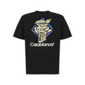 Casablanca T-shirt Diamond Column Noir