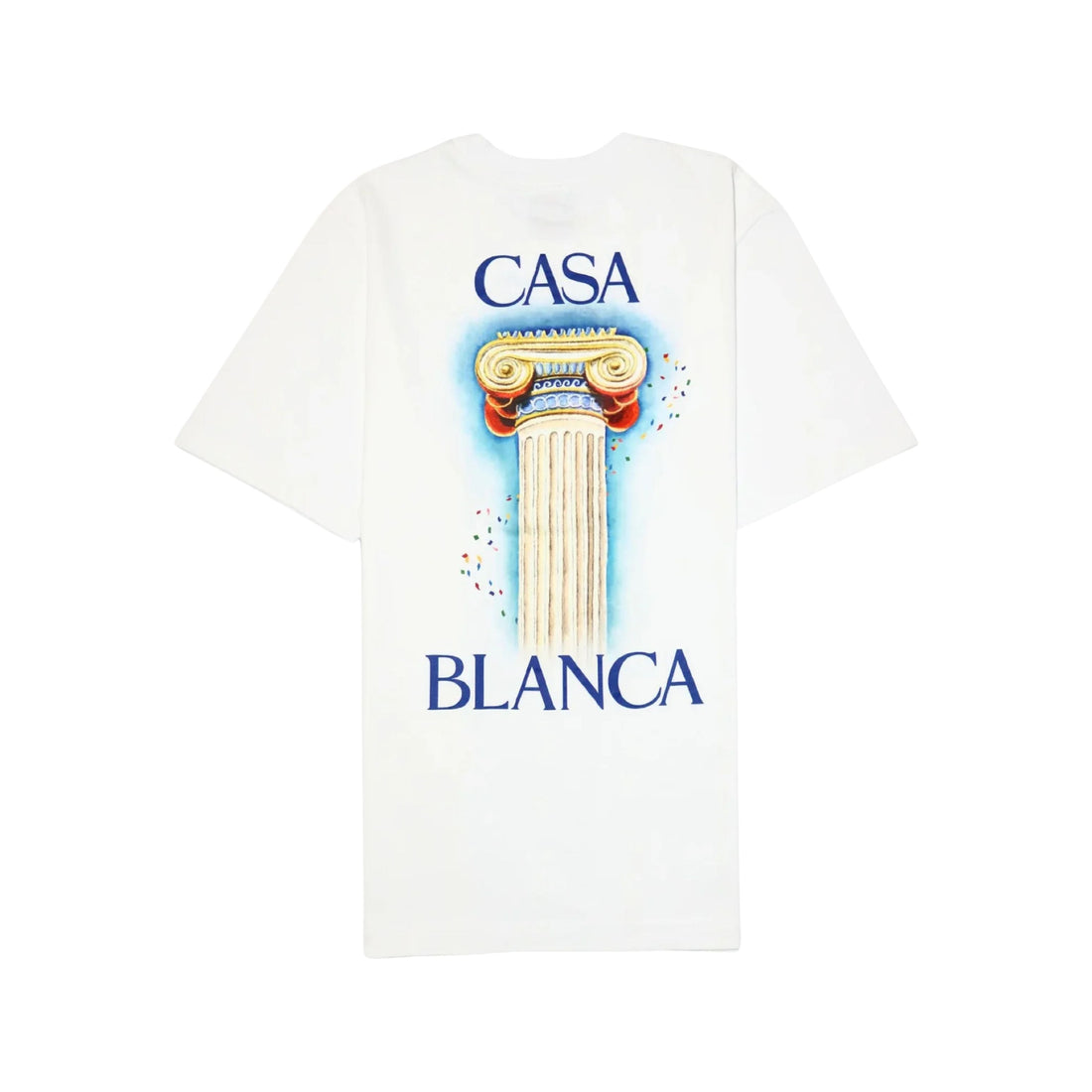 Casablanca T-shirt La Colomne Blanc