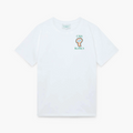 Casablanca T-shirt Rainbow Mushroom Blanc