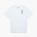 Casablanca T-shirt Rainbow Mushroom Blanc