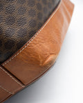 Celine Sac à main Sceau Macadam Marron