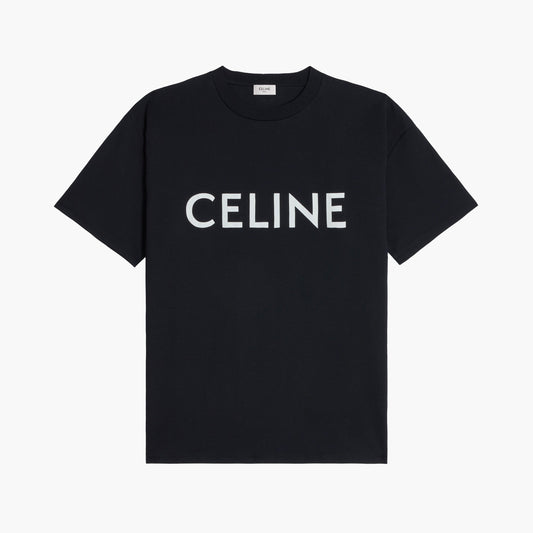 Celine T-Shirt - Logo - Noir