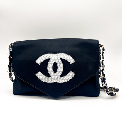 Chanel Sac a main Logo Noir