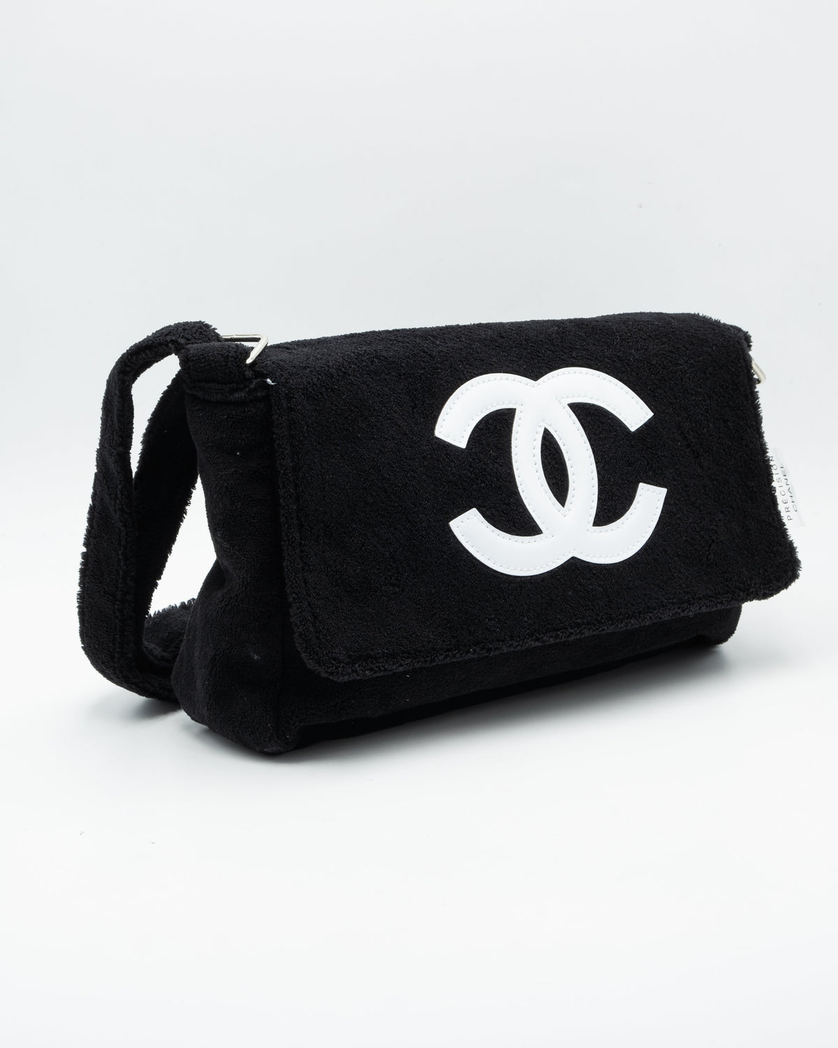 Chanel Sac à Main Plush Precision Messenger Noir