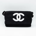 Chanel Sac à Main Plush Precision Messenger Noir