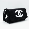 Chanel Sac à Main Plush Precision Messenger Noir