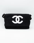 Chanel Sac à Main Plush Precision Messenger Noir