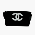 Chanel Sac à Main Plush Precision Messenger Noir
