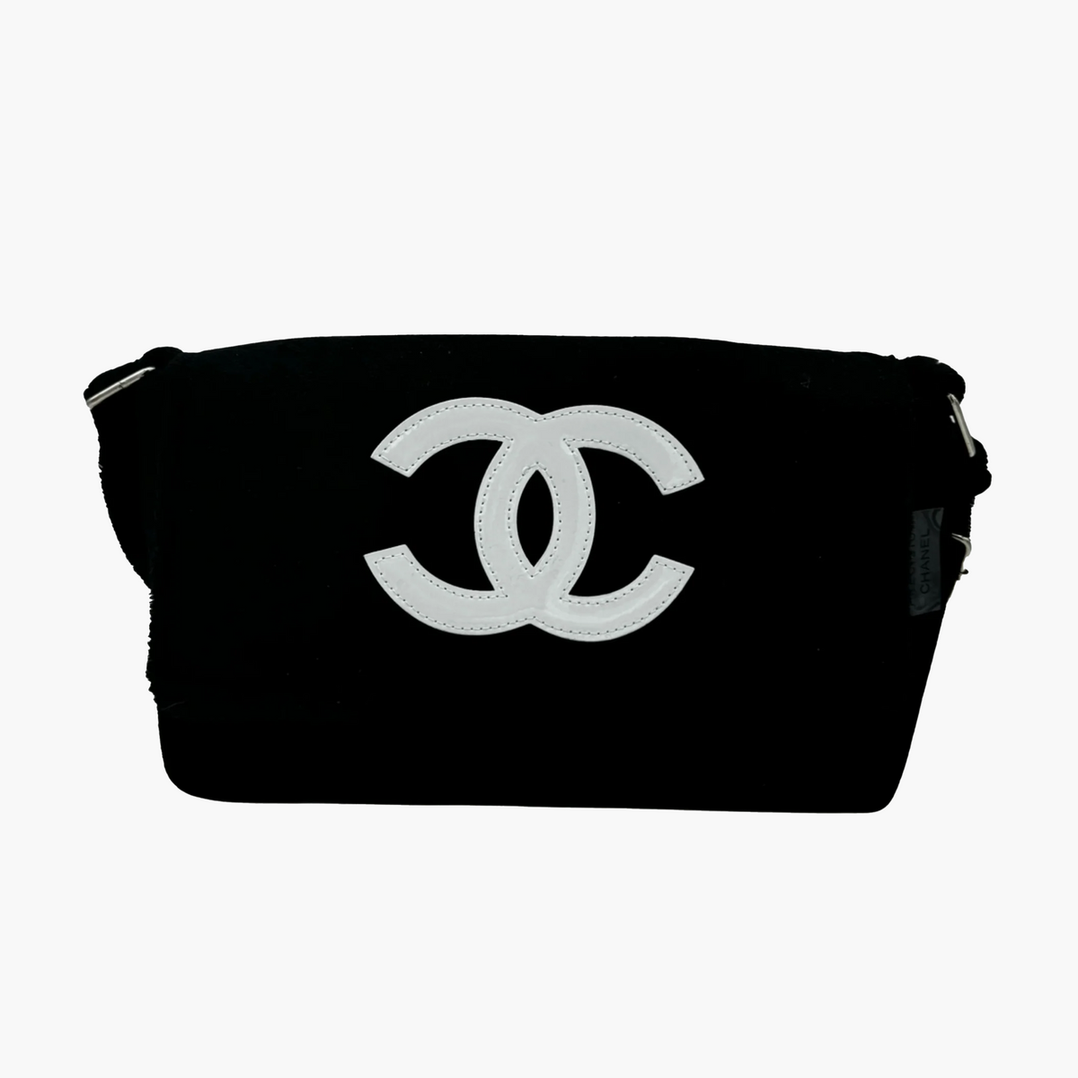 Chanel Sac à Main Plush Precision Messenger Noir
