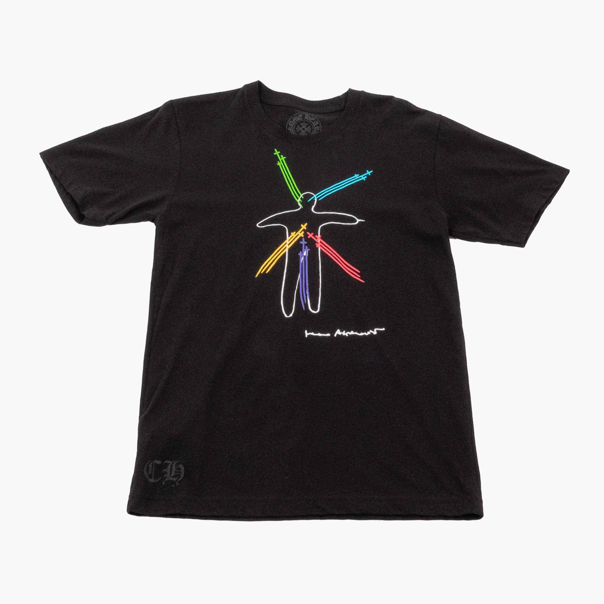 Chrome Hearts T-Shirt - CH + ABRAMOVIC - Black