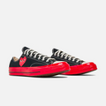 Converse Low Chuck Taylor X Comme des Garçons - Noir & Rouge