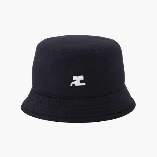 Courrèges Bob - Signature Logo Bucket - Black